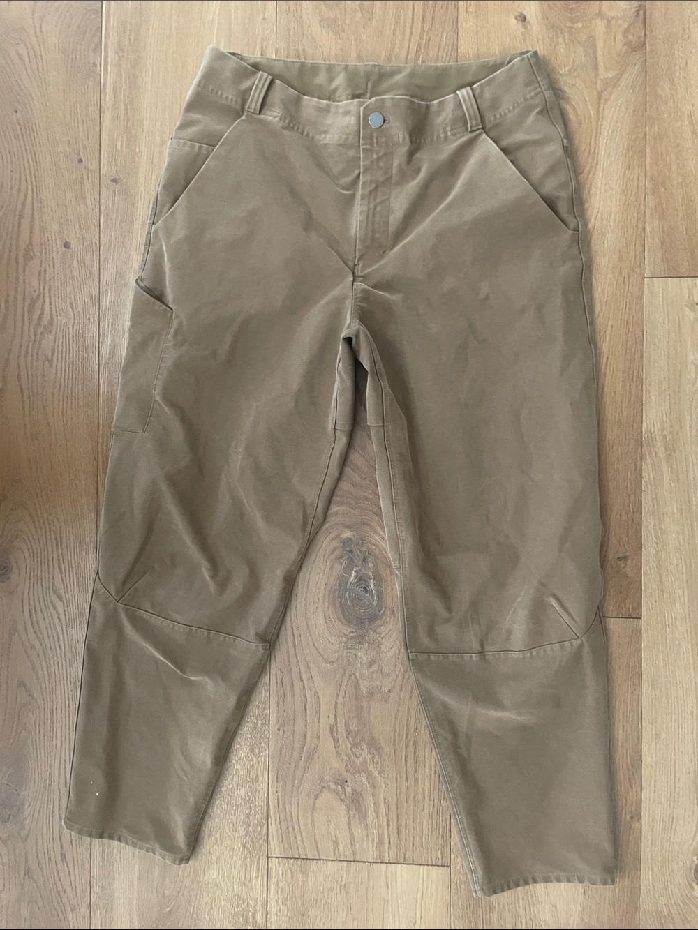 LULULEMON Men's Casual Carpenter Canvas/Cotton Pants - Tan